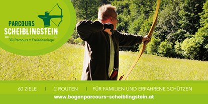 Parcours - erlaubte Bögen: Traditionelle Bögen - Herzlich Willkommen auf unseren Parcours. - Bogenparcours Scheiblingstein