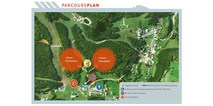 Parcours - Einschussplatz - 3D-Bogenparcours in Lackenhof am Ötscher