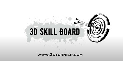 Parcours - Logo mit Text - 3D SKill Board