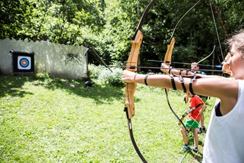 Urlaub & Essen: Übungsplatz beim Bogenparcours Pfunds - Ferienregion Tiroler Oberland