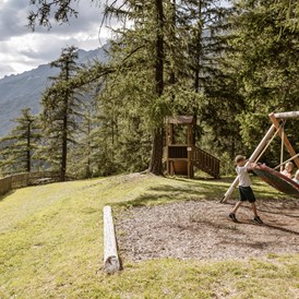 Urlaub & Essen: Naturspielplatz Ochsenbühel bei Pfunds - Ferienregion Tiroler Oberland
