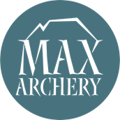 Einkaufen: Das ist das Logo von Max Archery - Max Archery